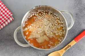 Вкусный суп из индейки - фото шаг 3