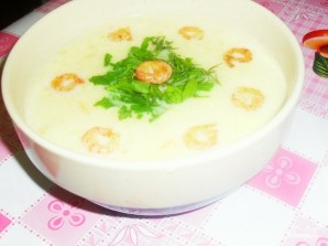 Сливочный суп с морепродуктами - фото шаг 4