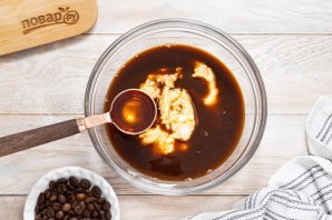 Чиа-пудинг тирамису - фото шаг 4