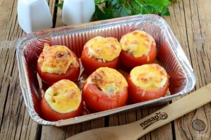Фаршированные помидорки на закуску - фото шаг 6