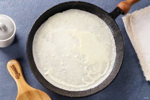 Блинчики классические - фото шаг 9