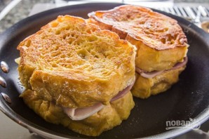 "Монте-Кристо" сэндвич с ветчиной - фото шаг 4