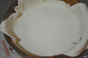 Пирог мясной из слоеного теста - фото шаг 4