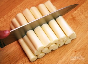 Жаренные сырные палочки Моцареллы - фото шаг 1