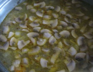 Суп с грибами шампиньонами   - фото шаг 10