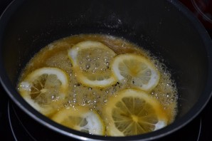 Блинчики в лимонной карамели - фото шаг 4