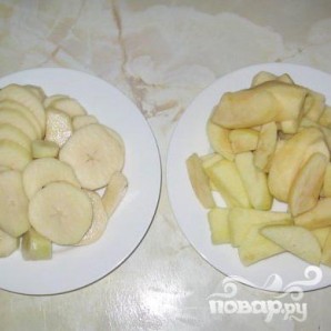 Детское питание из яблок и груш - фото шаг 1