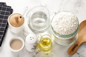 Постное тесто для пиццы - фото шаг 1