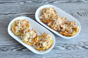 Тарталетки из картофеля с куриным филе - фото шаг 9