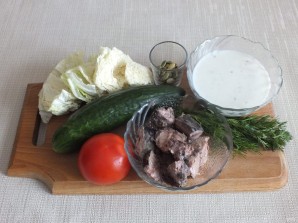 Салат для ланча - фото шаг 1