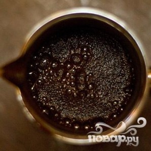 Кофейное желе со взбитыми сливками - фото шаг 1