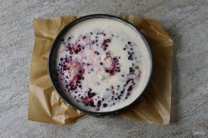 Открытый пирог с брусникой - фото шаг 13