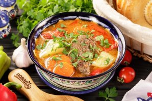 Шурпа на костре - фото шаг 15