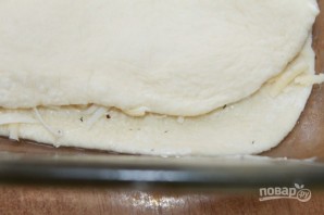 Закусочный сырный пирог - фото шаг 8