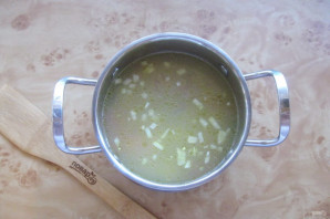 Томатный суп с треской - фото шаг 7