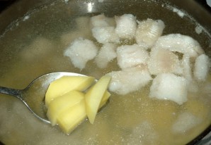 Суп из пангасиуса - фото шаг 2