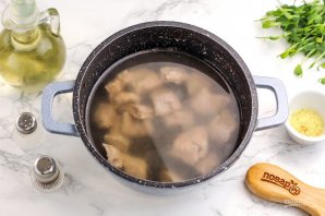 Мясо с консервированной фасолью - фото шаг 2