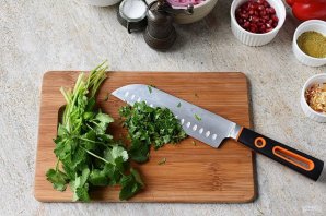 Салат "Тбилиси" с гранатом - фото шаг 9