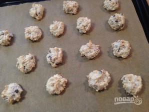 Легкое печенье с кокосом, орехами и шоколадом - фото шаг 9