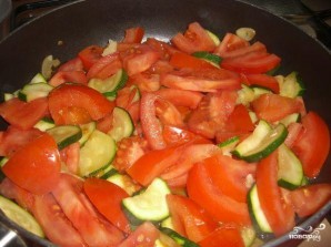 Цветная капуста в сливочном соусе с овощами - фото шаг 4