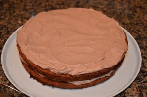 Шоколадный воздушный торт - фото шаг 10