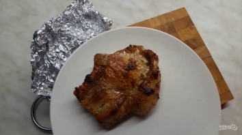 Мясо, фаршированное грушей и горгонзолой - фото шаг 3