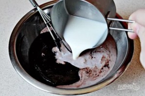 Шоколадный бисквит "Волшебный" - фото шаг 3