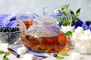 Чай из листьев черники - фото шаг 6