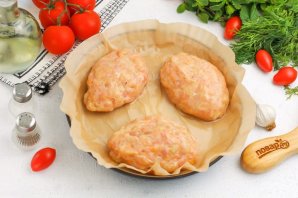 Котлеты из куриной грудки в духовке - фото шаг 7