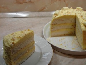 Белковый торт - фото шаг 6