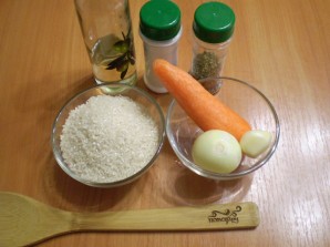 Рис с морковкой в мультиварке - фото шаг 1