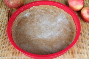 Открытый овсяный пирог с яблоками - фото шаг 5