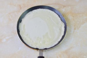 Блинчики с курицей и сыром - фото шаг 6