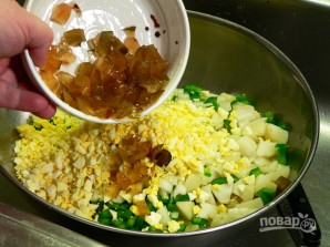 Картофельный салат на гарнир - фото шаг 5