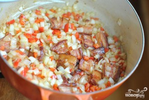 Суп с фасолью и свининой - фото шаг 2