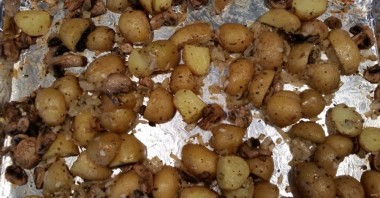 Грибы с картошкой - фото шаг 4