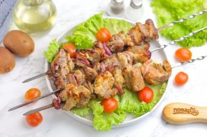 Шашлык с киви - фото шаг 8