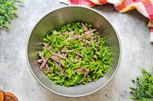 Салат мясной ассорти - фото шаг 9