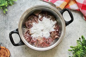 Печень по-корейски