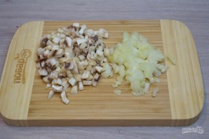Салат "Петушок" с грибами - фото шаг 2