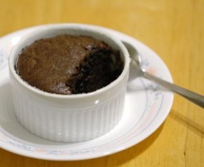 Суфле из черного шоколада - фото шаг 10