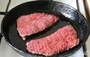 Лангет из говядины на сковороде - фото шаг 4