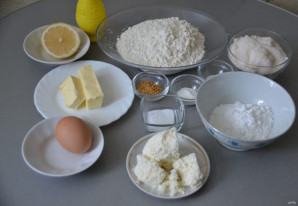 Печенье с творожным сыром - фото шаг 1