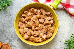 Печень по-корейски