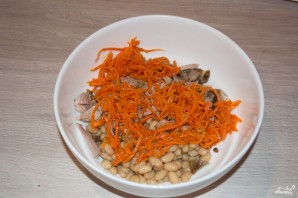 Салат с фасолью и курицей - фото шаг 3
