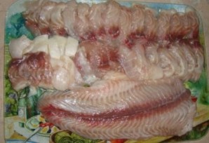 Пирог из лаваша с рыбой - фото шаг 2