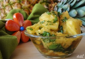 Десерт из свежего ананаса - фото шаг 7