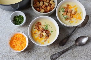 Суп с сыром Чеддер - фото шаг 13