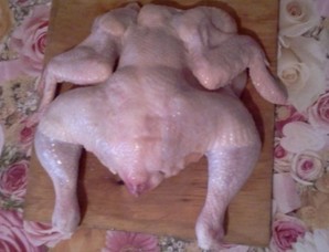 Курица в сухарях в духовке   - фото шаг 1