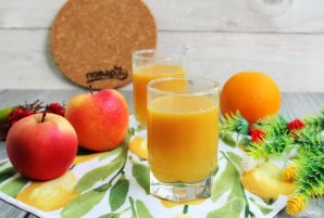Яблочно-апельсиновый сок - фото шаг 10